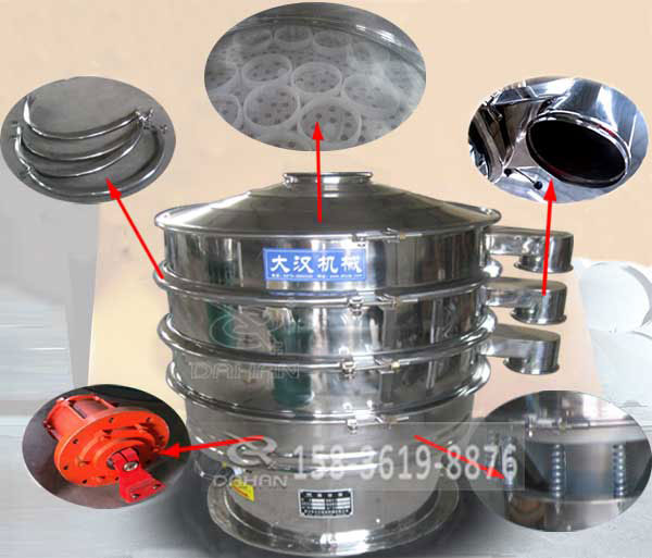 辣椒粉振動篩分機細節(jié) 辣椒粉振動篩分機細節(jié)