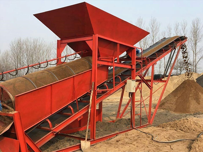河沙滾筒篩分機